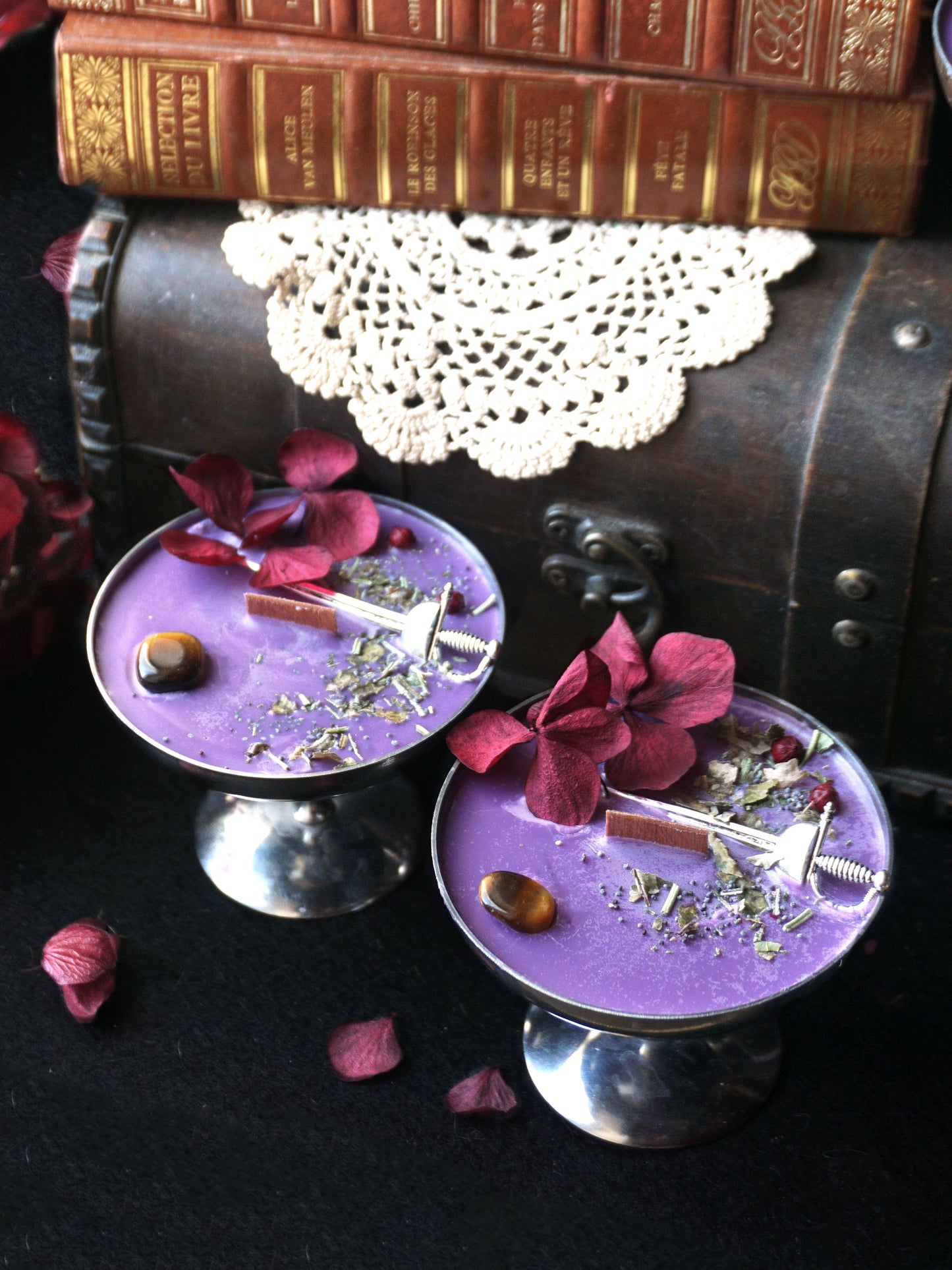 "Voix de Guerrières" : Clémentine, Rose ancienne, Citronnelle
