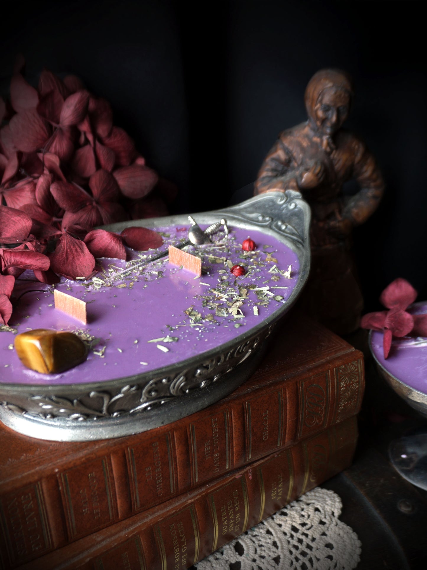 "Voix de Guerrières" : Clémentine, Rose ancienne, Citronnelle