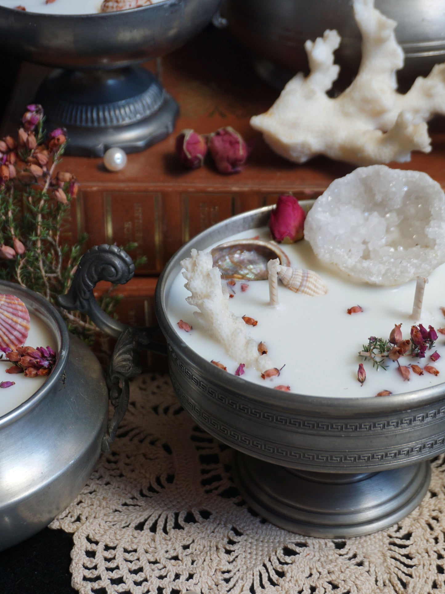 "The Nereids' Lair": Old Rose, Amber, Pear, Vanilla