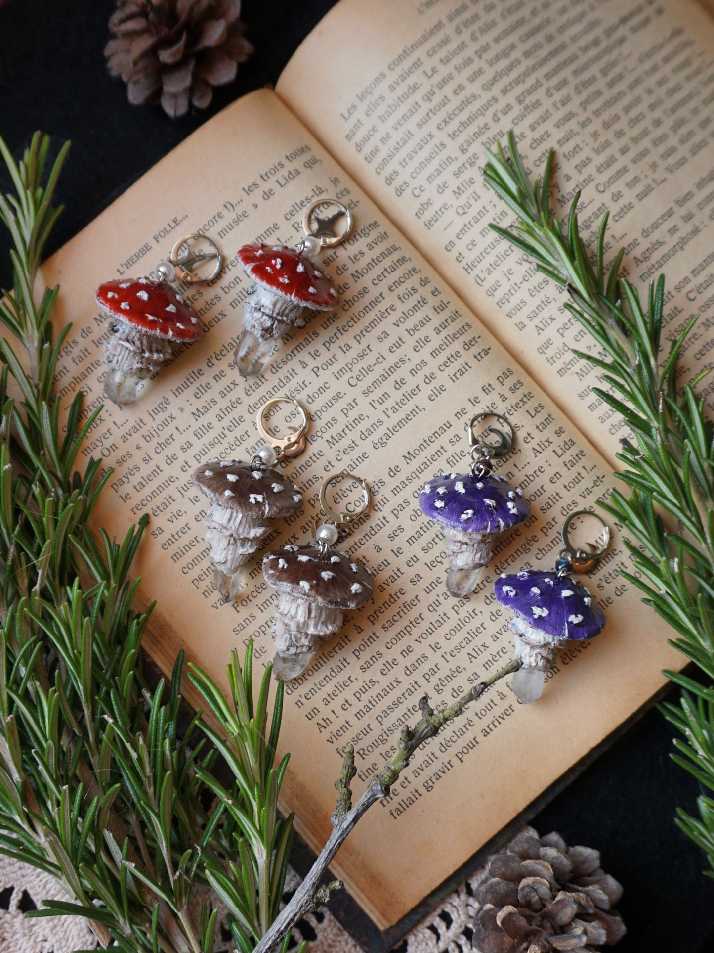 Boucles d'oreilles "Âme de la forêt"