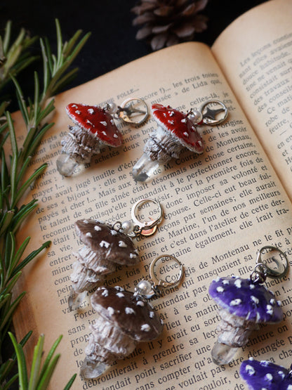 Boucles d'oreilles "Âme de la forêt"