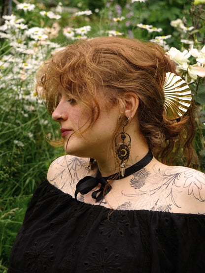 Boucles d'oreilles "L'œil de Séléné"