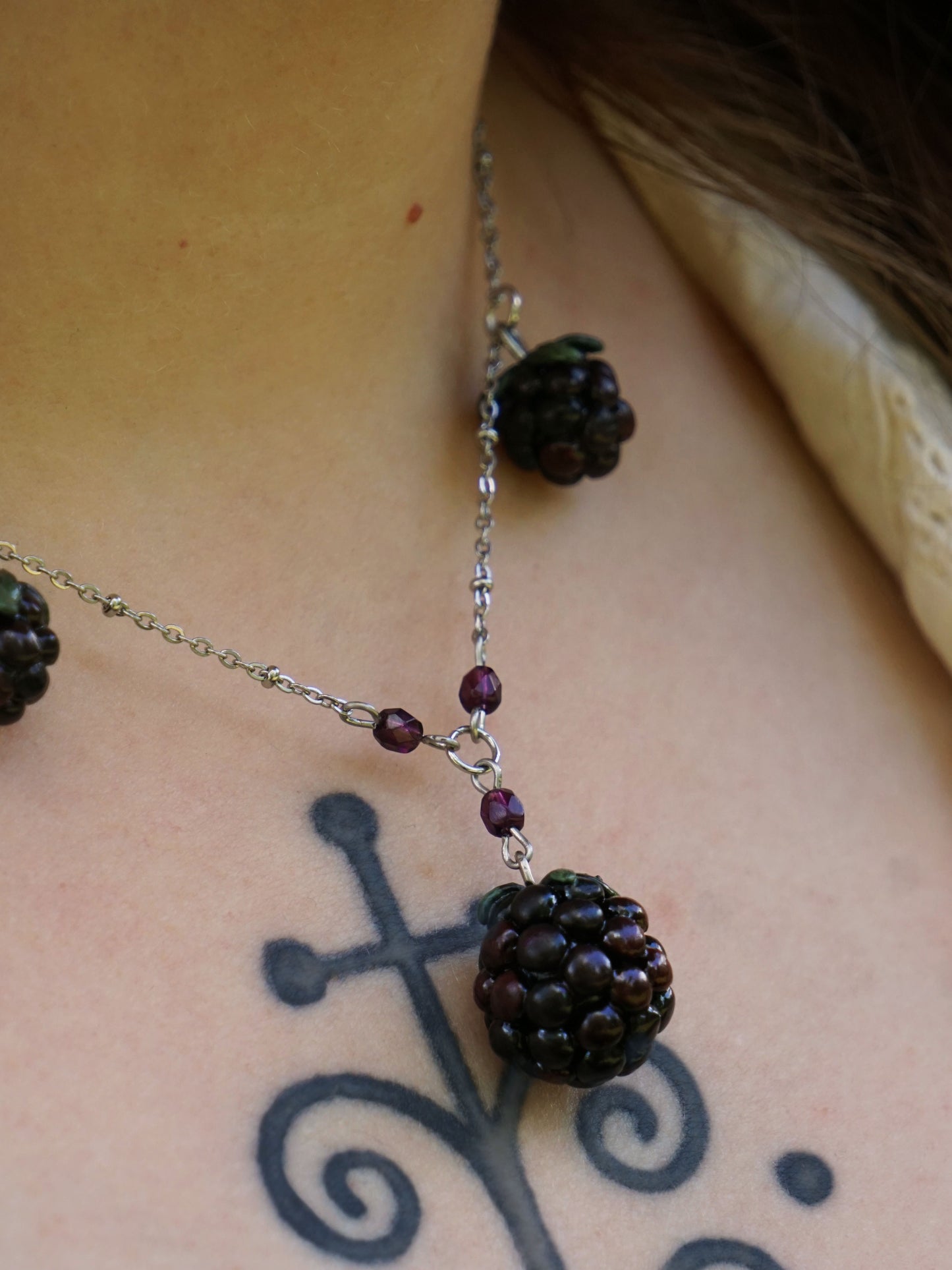 Parure "Baies de sorcière"