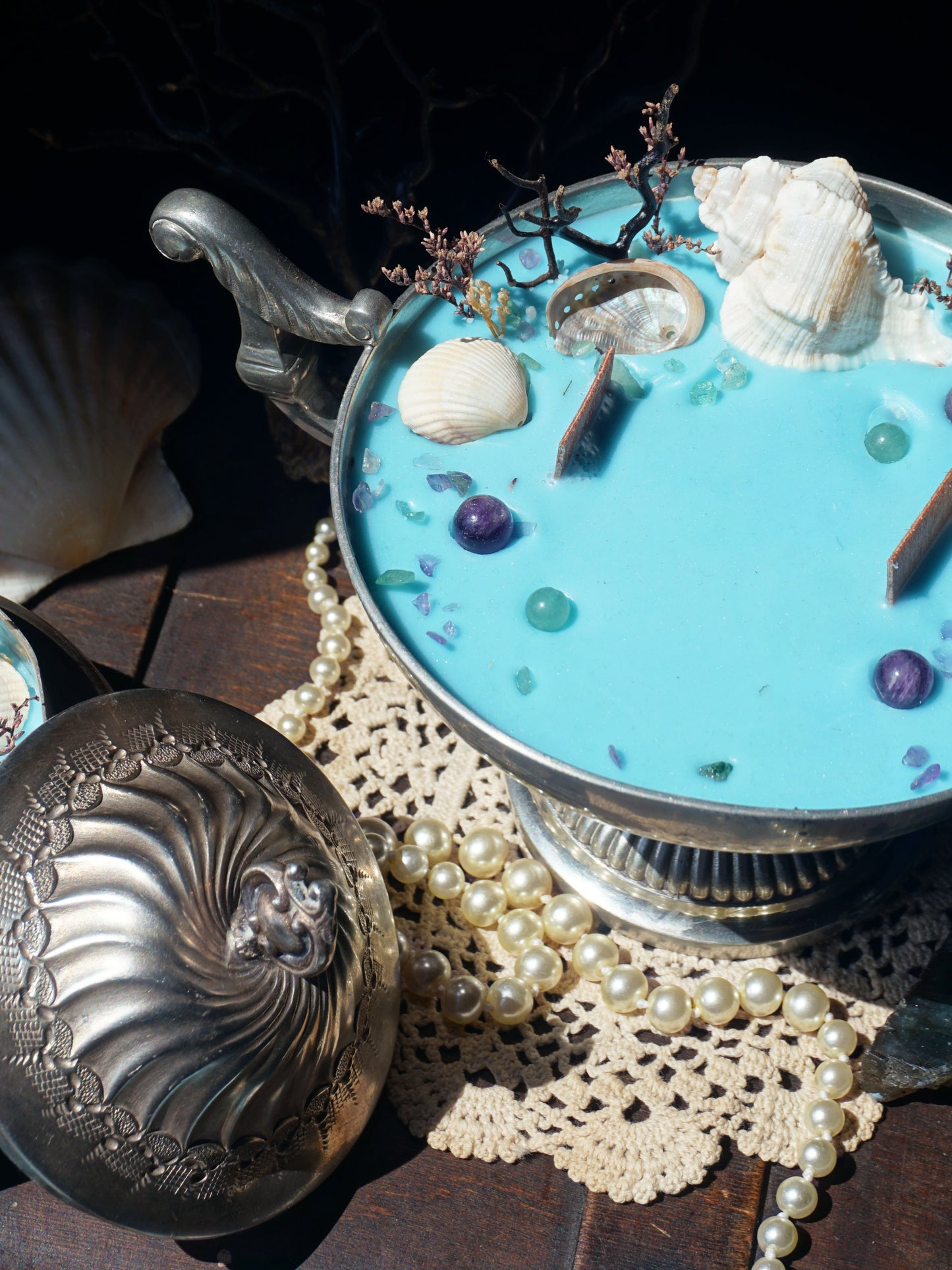 "Mermaid's Tear": Grapefruit, Coconut, Sea spray
